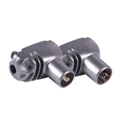 CONECTOR  TV  ACODADO  M/H  METALI