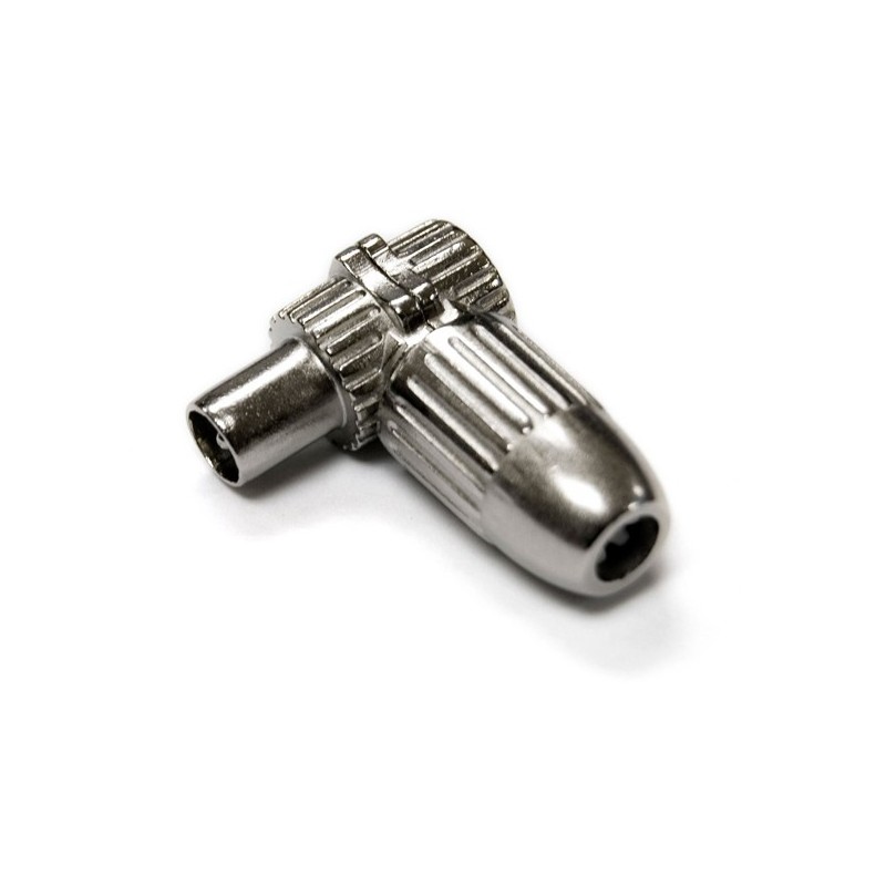CONECTOR  ANTENA  COAXIAL  MACHO  ACODADO  MET