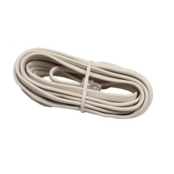 CABLE  TELEFONIA  M-M  LISO  MARFIL
