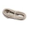 CABLE  TELEFONIA  M-M  LISO  MARFIL
