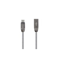 CABLE  USB/USB-C  PURE  METAL