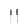 CABLE  USB/USB-C  PURE  METAL