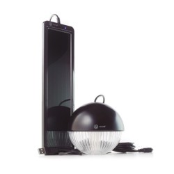KIT  SOLAR  LED  RECARGABLE  SOLARMOON  BLACK  XUNZEL