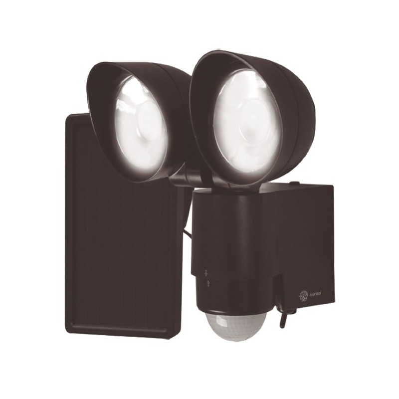 KIT  SOLAR+PROYECTOR  LED  C/DETECTOR  SOLARTWAIN  BLACK  XUNZEL