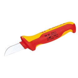 CUCHILLO  PELACABLES  RECTO  VDE  AISLADO  1.000  V  KNIPEX