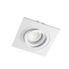 FOCO  LED  ORIENTABLE  CUADRADO  BLANCO