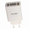CARGADOR  USB  DOBLE  PUERTO  Y  CARGA  RAPIDA  +  VOLTÍMETRO  ELBE