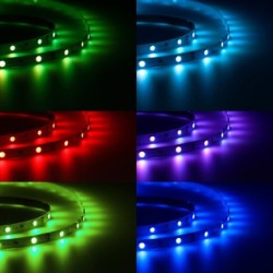TIRA  LED  COLORES  RGB