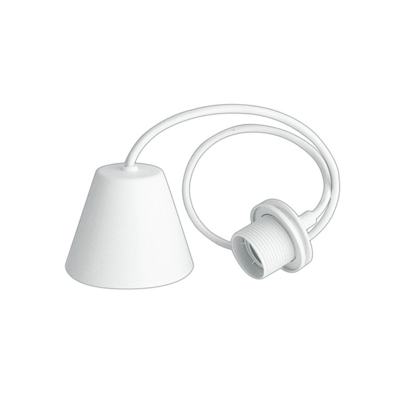 COLGANTE  LAMPARA  MAX  60W  1M  BLANCO