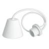 COLGANTE  LAMPARA  MAX  60W  1M  BLANCO