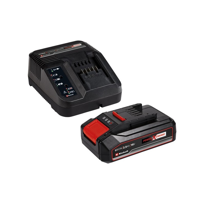 Kit:  CARGADDOR  Power-X  18V  +  BATERIA  REPUESTO  18V  2.5Ah