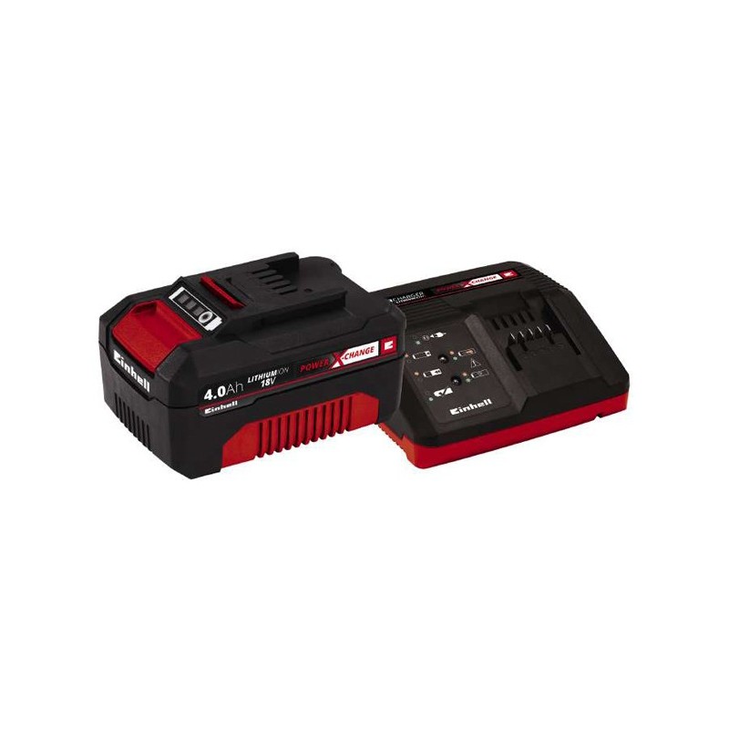 Kit:  CARGADDOR  Power-X  18V  +  BATERIA  REPUESTO  18V  4Ah