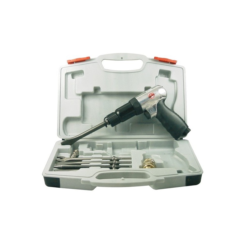 MARTILLO  CINCELADOR  NEUMÁTICO  CON  ACCESORIOS