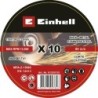 LATA  DE  10  DISCOS  DE  CORTE  EINHELL