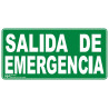 SEÑAL SALIDA DE EMERGENCIA PVC CLASE B