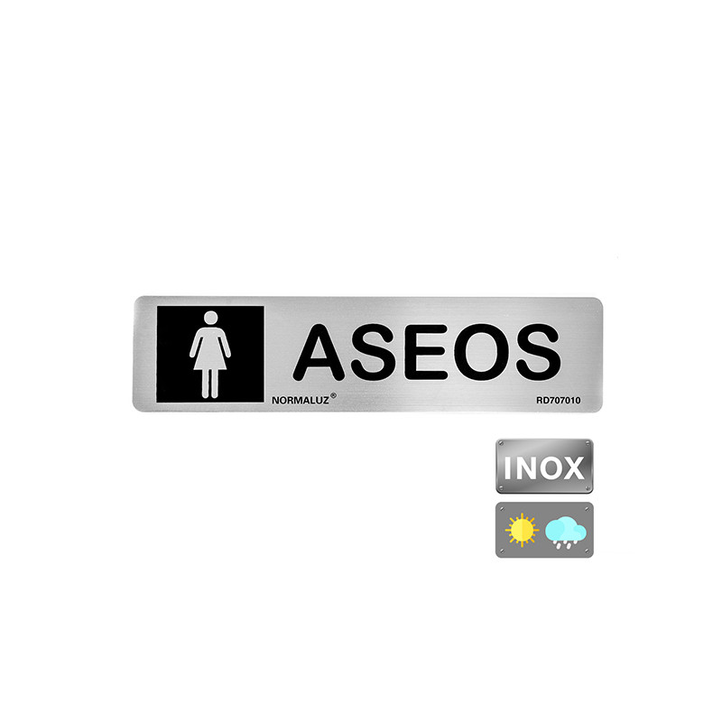 SEÑAL INOX ASEOS MUJER