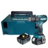 TALADRO  PERCUTOR  A  BATERÍA  DHP485RTJ  MAKITA