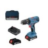 TALADRO  PERCUTOR  A  BATERÍA  GSB  18  V-21  BOSCH