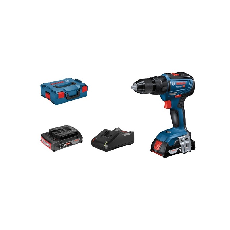TALADRO  PERCUTOR  A  BATERÍA  GSB  18  V  -  55  bosch