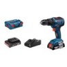 TALADRO  PERCUTOR  A  BATERÍA  GSB  18  V  -  55  bosch