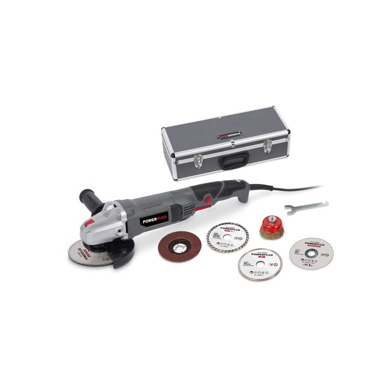 AMOLADORA  +  6  ACCESORIOS  POWESET2  VARO
