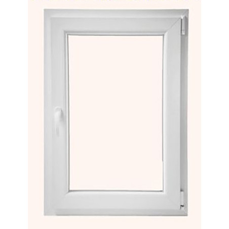 VENTANA CANDO PVC 1 HOJA IZQUIERDA 100X80