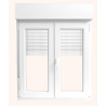 VENTANA CANDO PVC 2 HOJAS C/PERSIANA