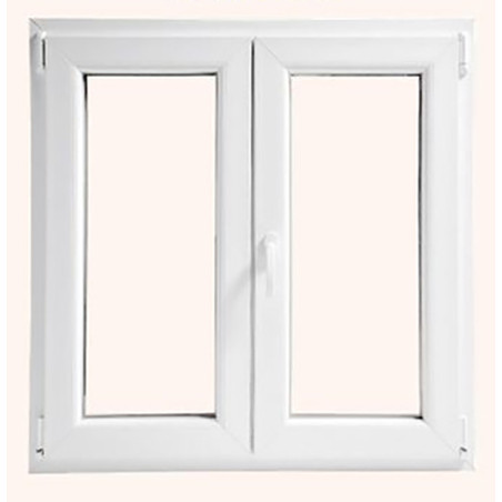 VENTANA CANDO PVC 2 HOJAS 100X100