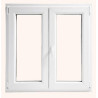 VENTANA CANDO PVC 2 HOJAS 100X100