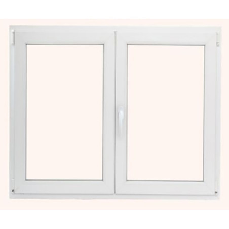 VENTANA CANDO PVC 2 HOJAS 100X120