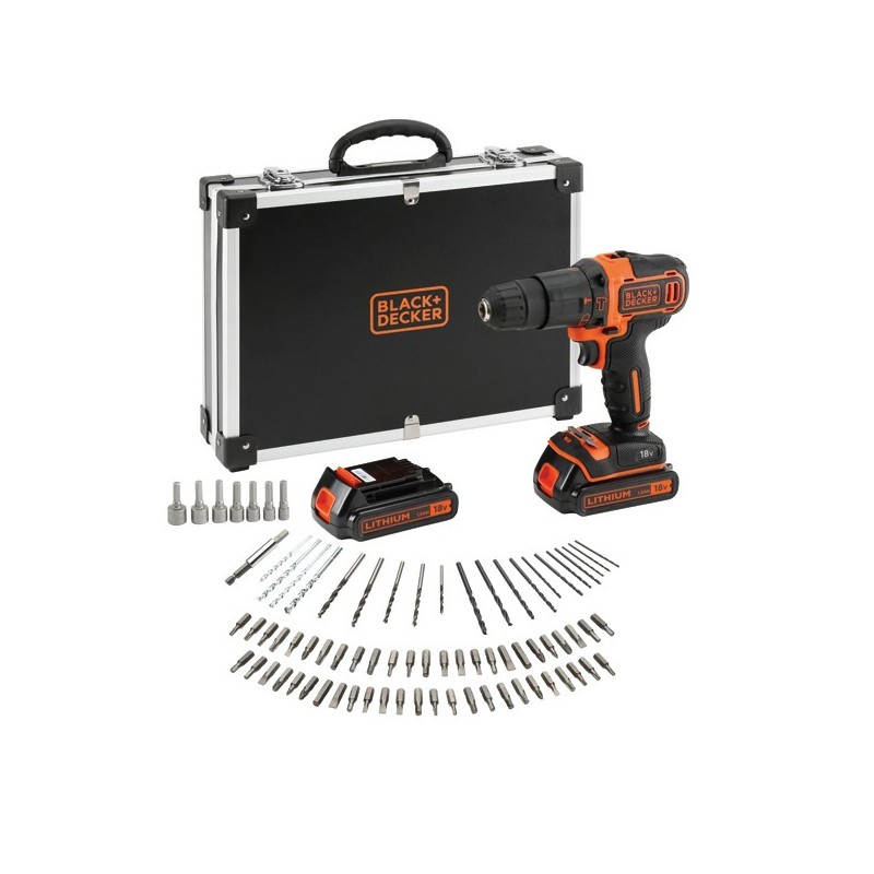 TALADRO  PERCUTOR  18V.  BDCHD18BAFC-QW