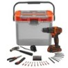 TALADRO  A  BATERíA  PERCUTOR  CON  ACCESORIOS  BLACK  DECKER