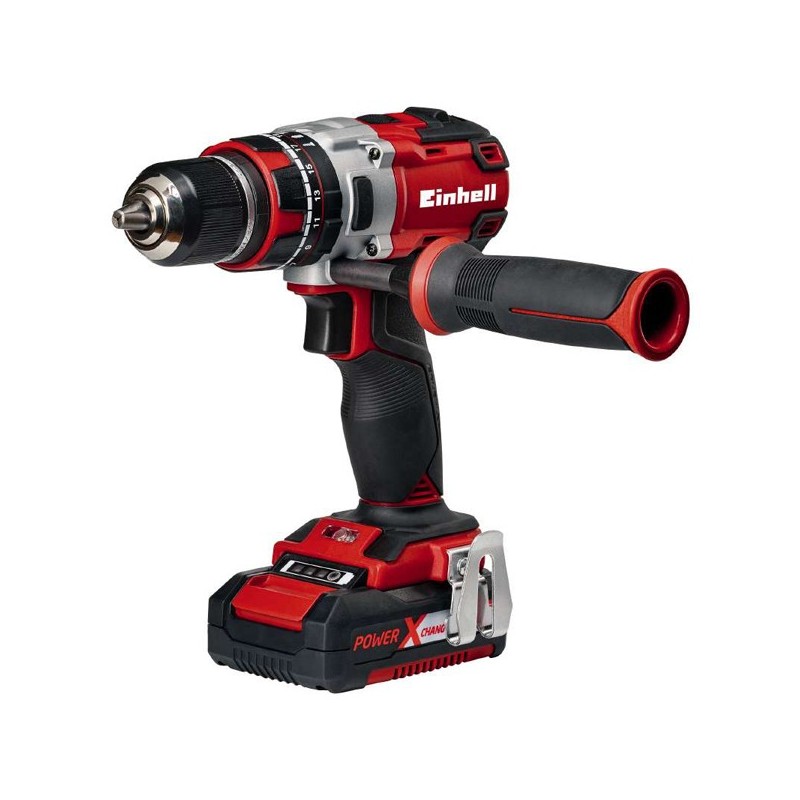 TALADRO  A  BATERÍA  PERCUTOR  TE-CD  18  LI-I  BL  einhell