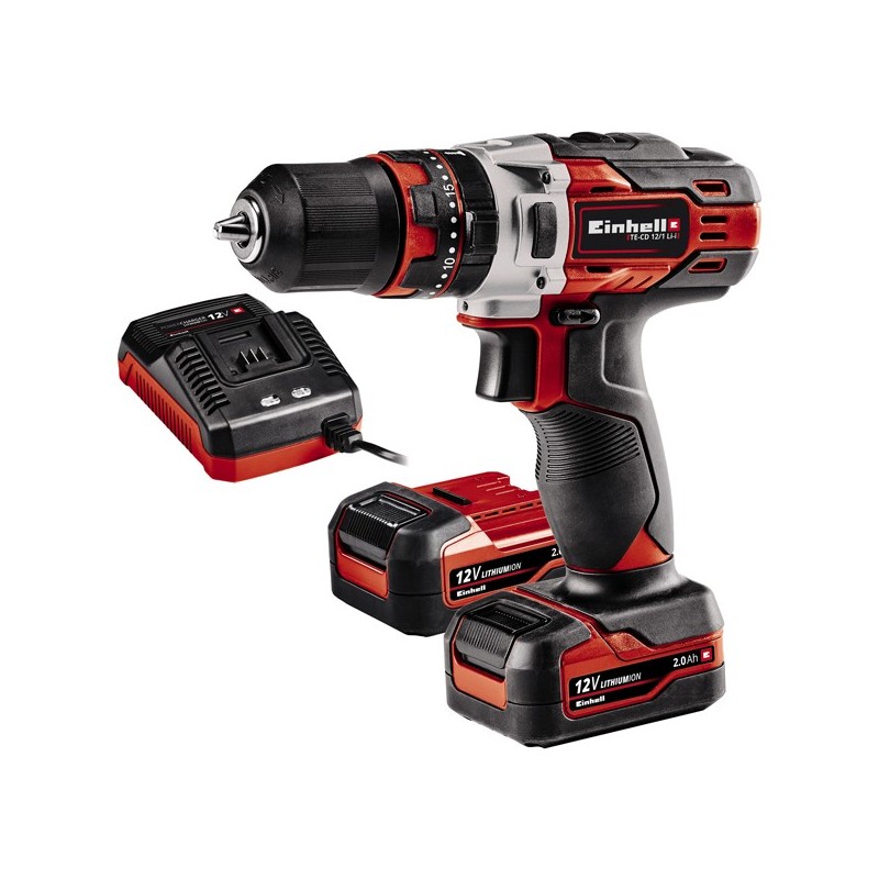 TALADRO  SIN  CABLE  PERCUTOR  TE-CD  12  LI-I  EINHELL