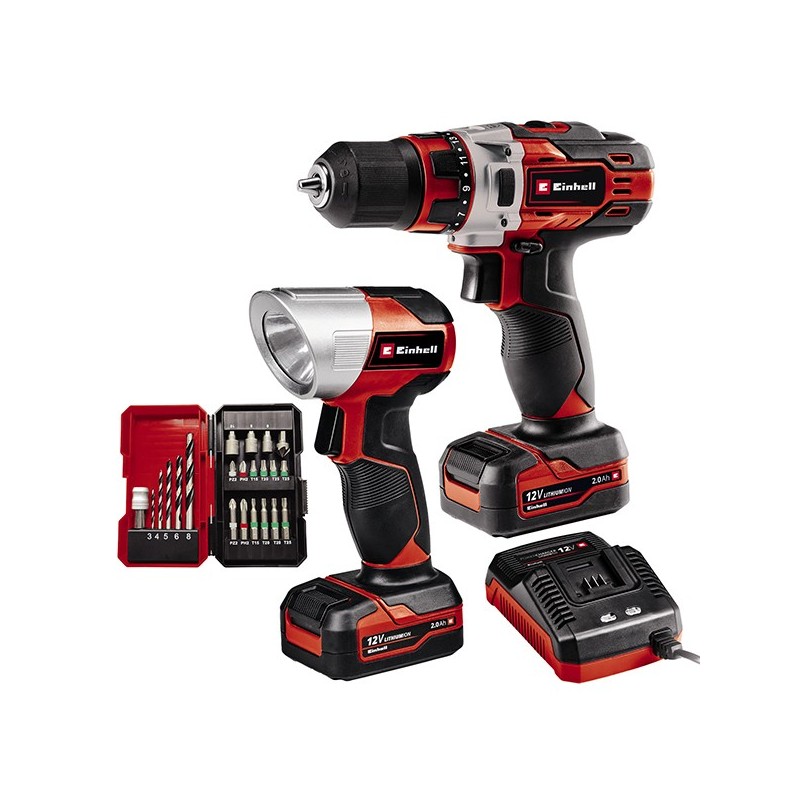 KIT  TALADRO  MAS  LINTERNA  TE-CD  12/1  Li  +22+CL