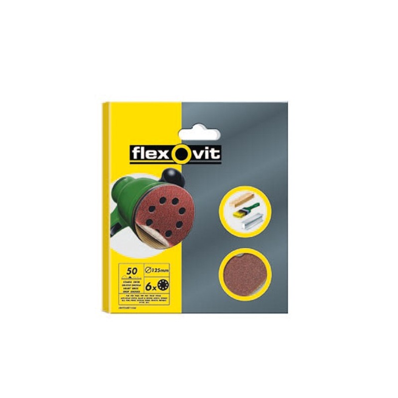 DISCO  LIJA  VELCRO  8  AGUJ  PQ  6