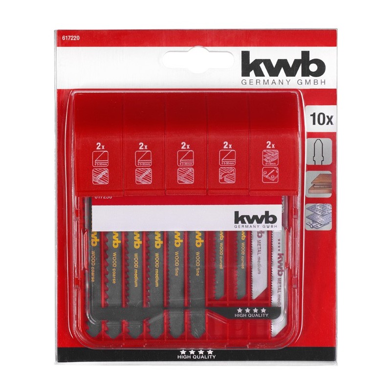 JUEGO  10  HOJAS  CALAR  KWB