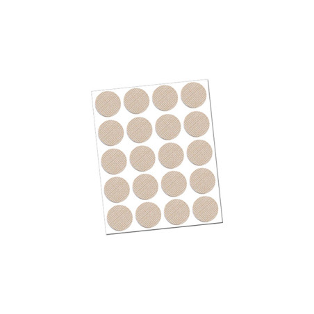 TAPON ADHESIVO TEXTIL BEIGE BL 20