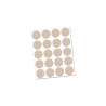 TAPON ADHESIVO TEXTIL BEIGE BL 20