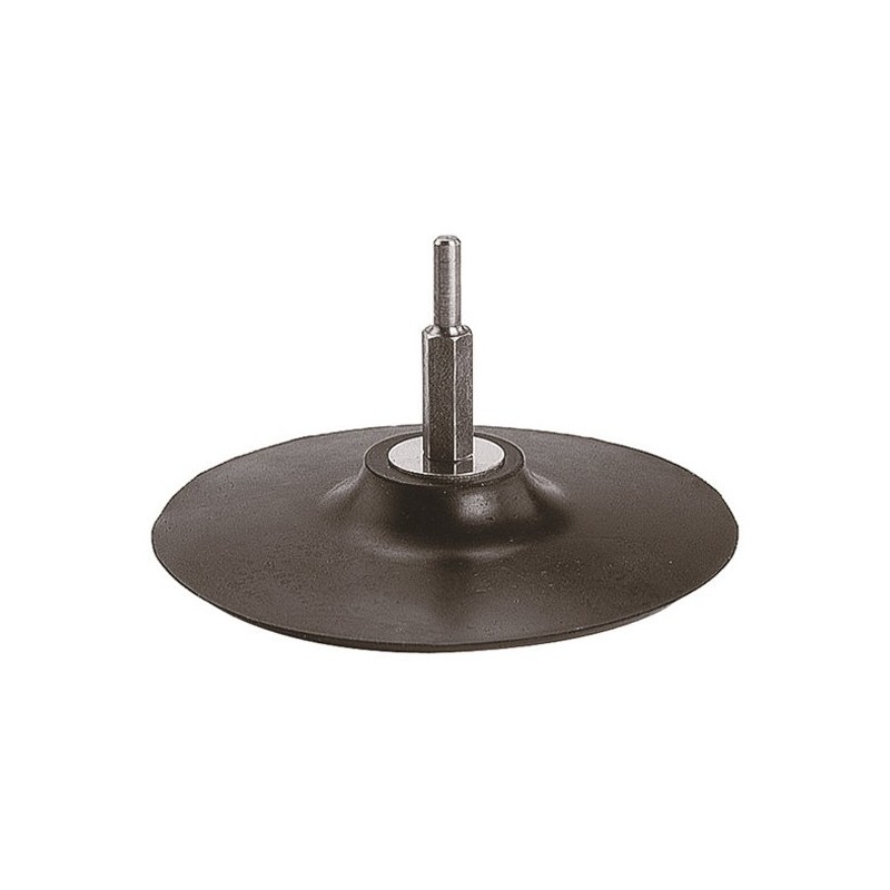 PLATO  SOPORTE  GOMA  TALADRO  8MM