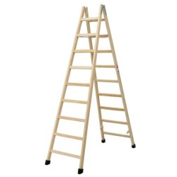 ESCALERA  MADERA  P  CANTO  4PELD