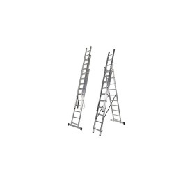 ESCALERA  INDUSTRIAL  COMBINADA  3  TRAMOS  PROFER  TOP