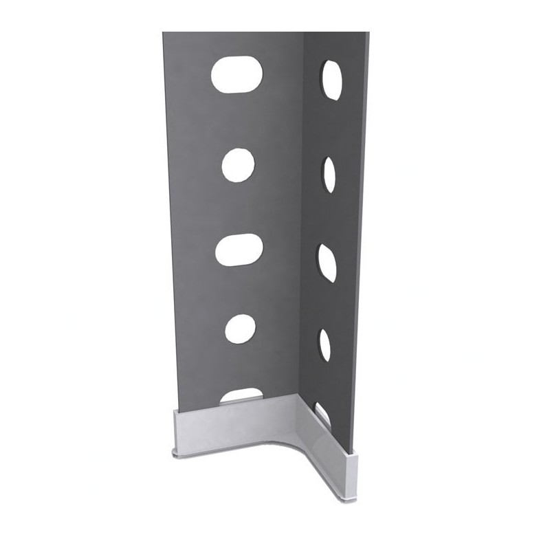 PIE  PLAST  ESTANT  ANGULO  BL/48