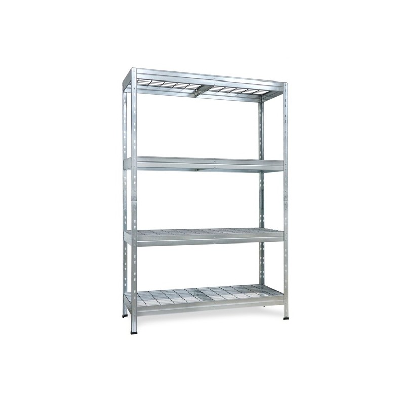 ESTANTERÍA  METÁLICA  SIN  TORNILLOS  GALVANIZADA