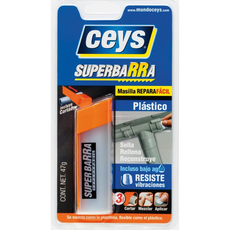 SÚPER  BARRA  REPARADORA  PLÁSTICO  CEYS