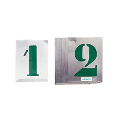 NUMEROS  ROTULAR  ALUMINIO  JGO