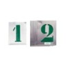NUMEROS  ROTULAR  ALUMINIO  JGO