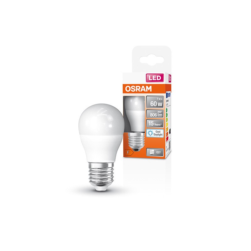 LAMPARA LED ESFERICA 865 E27 LF 6500K 806 Lm