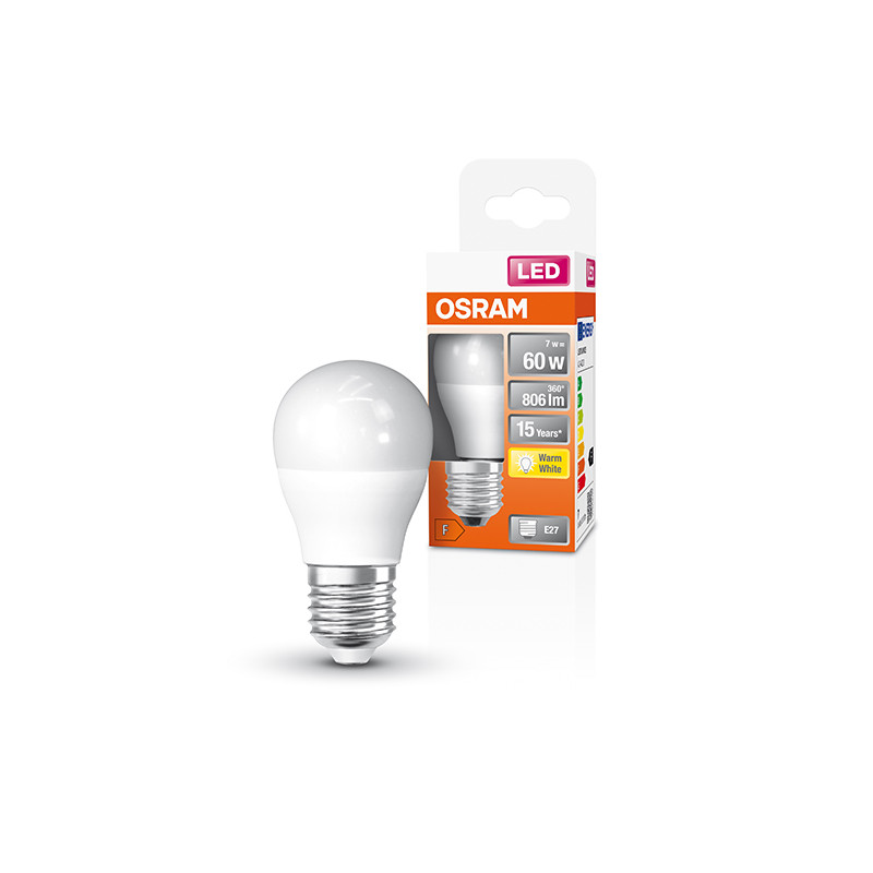 LAMPARA LED ESFERICA 827 E27 LC 2700K 806LM
