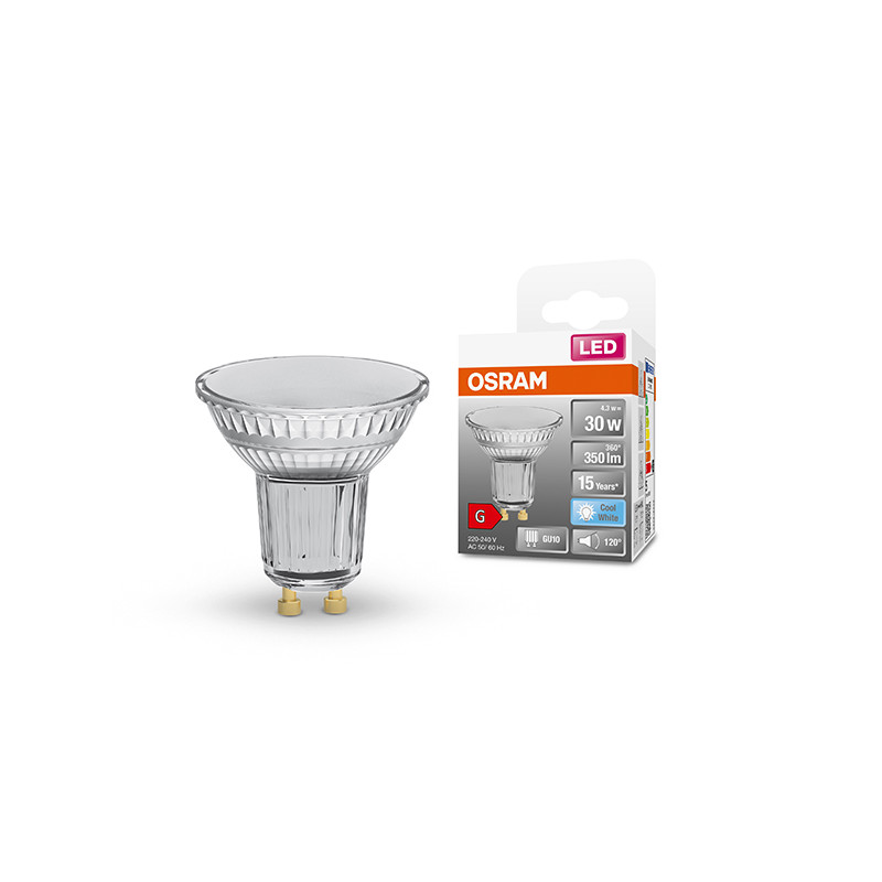 LAMPARA LED DICROICA SPOT 840 LN 4000K GU10 350LM